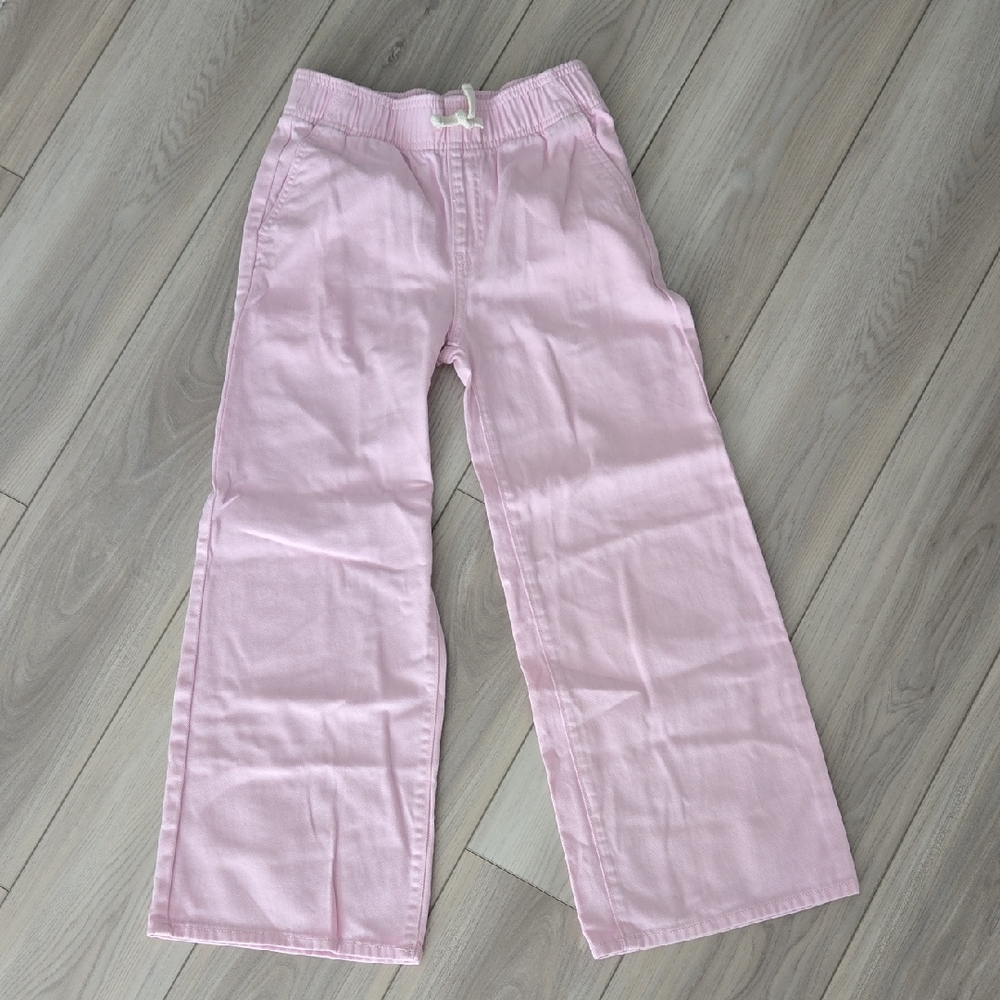 Old Navy Pink Kids High Rise Wide-Leg Pants